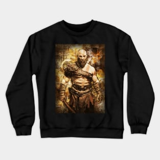 Kratos steampunk Crewneck Sweatshirt